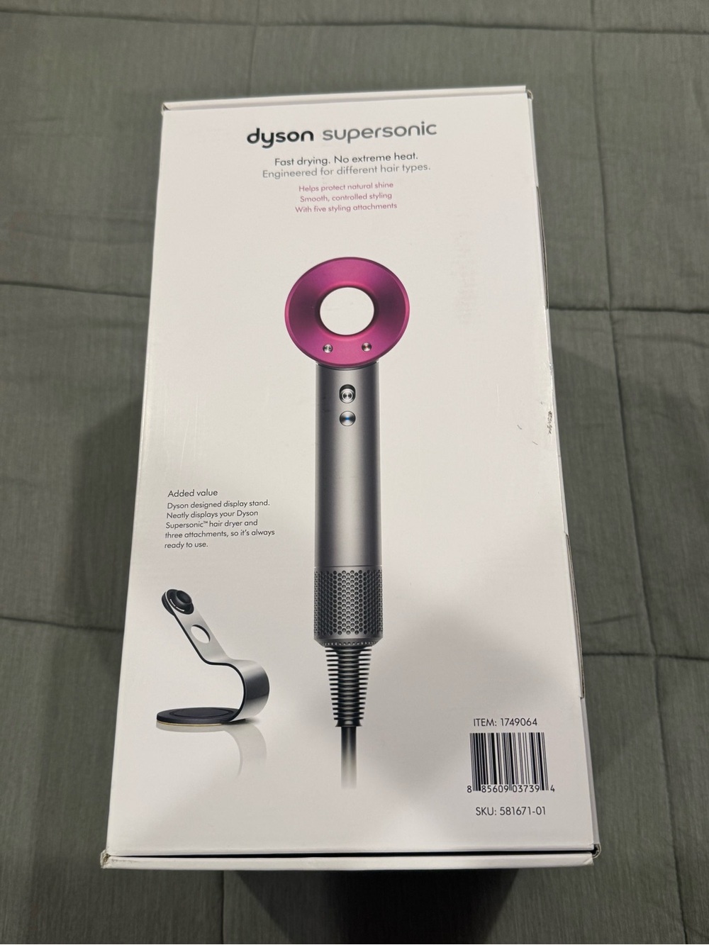 Dyson Supersonic Hair Dryer - Fuchsia & Silver